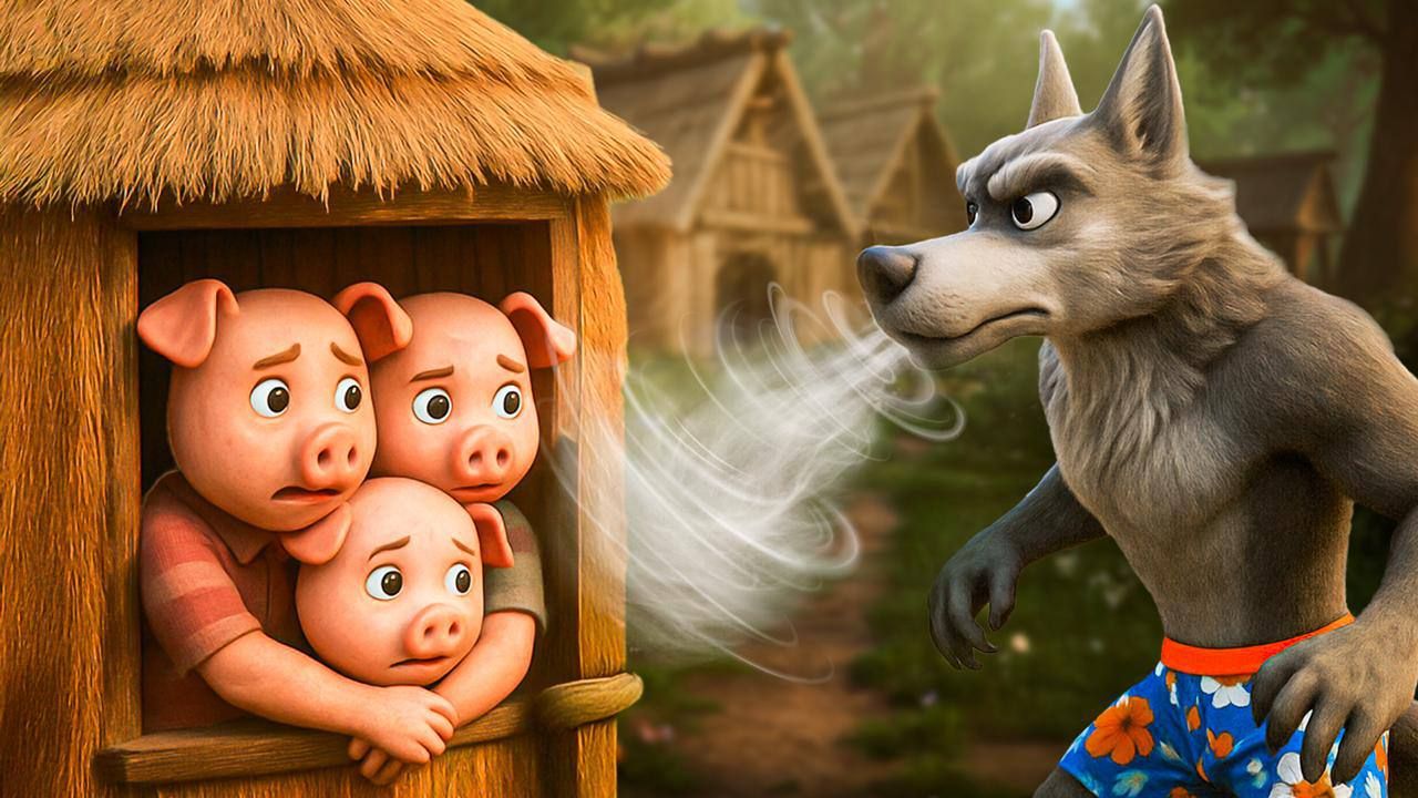 Три поросенка Народные сказки  #сказки