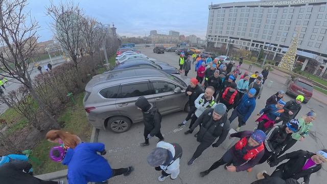 Марафон у дома (МУД) М226 Парк Культуры 30.11.2025. Часть 1. Петля 1.