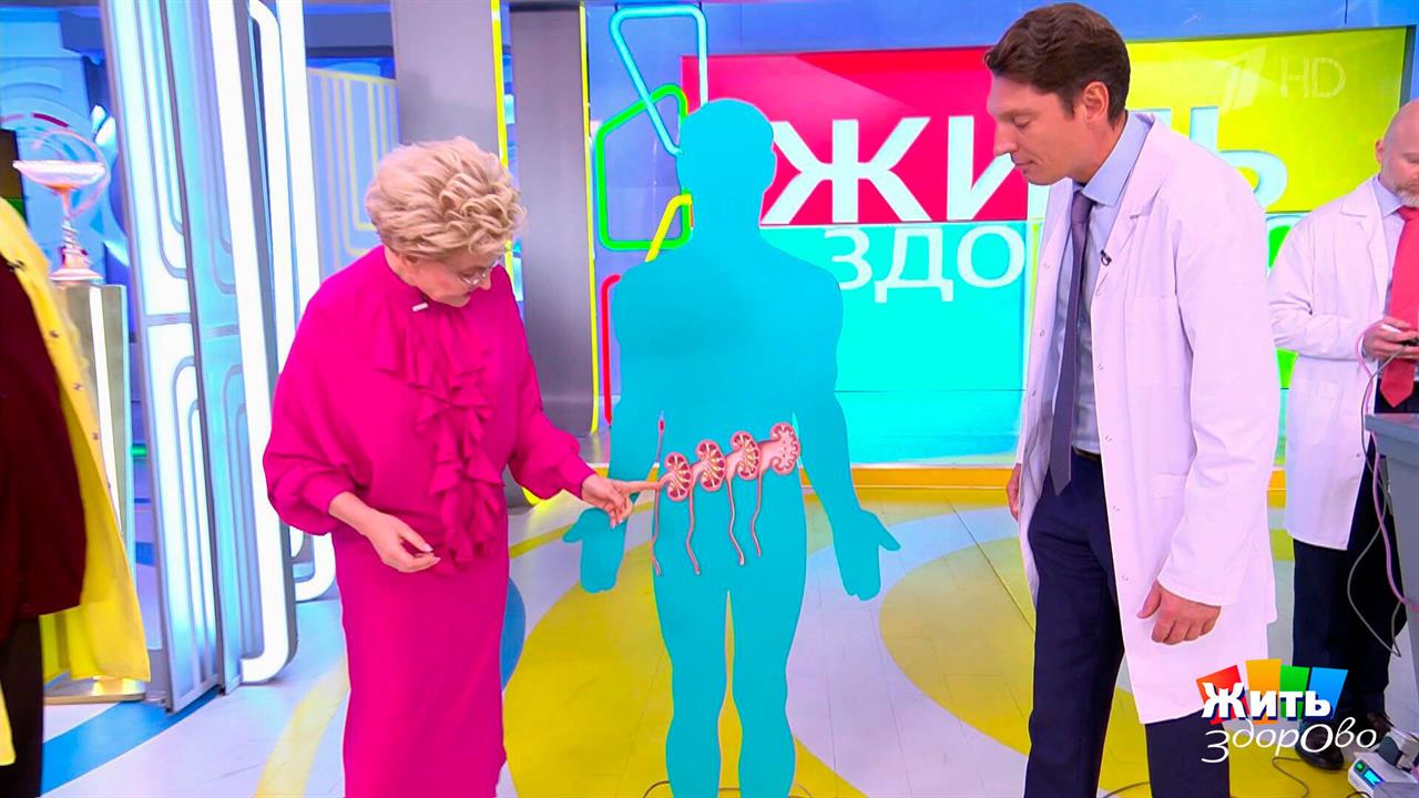 Почечная колика: спасение без операции. Жить здорово! Фрагмент выпуска от 01.12.2025