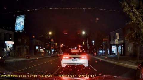 Вечерняя поездка. Сколько чудиков насчитаете?