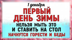 1 декабря День Платона и Романа. Что нельзя делать 1 декабря . Народные Традиции и Приметы