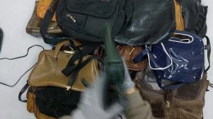 40423 Сумки винтаж кожаные, 32пак, borse 1/2, секонд (vintage/extra) оптом