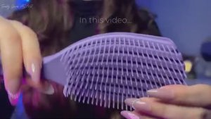 ASMR Makeup Glow Up 💫 Relaxing Thunder Night, Gentle Brushing & No talking