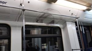 Юбилейный поезд в московском метро.👍🙋