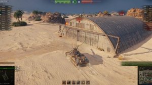 Мир танков. Бой на ИС-7. Аэродром. Взял 2 фрага.