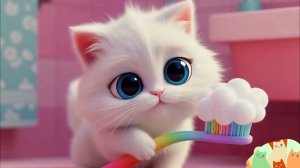 Чистим зубы, мультик для детей, музыкальный мультик чистим зубы, мультик про чистку зубов/мультфильм