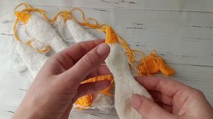 #101cottontoys5/ отчёт 4/ Гуси спицами 🪿🪿