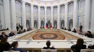 Встреча Владимира Путина с участниками V Конгресса молодых учёных, Кремль, 28 ноября 2025 года