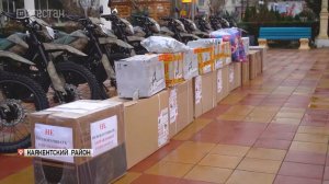 Каякентский район снова отправил гумпомощь бойцам СВО