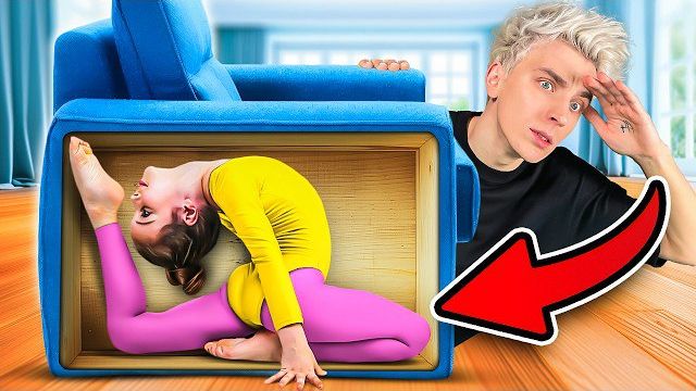 Прятки с ГИМНАСТАМИ ! смотреть онлайн