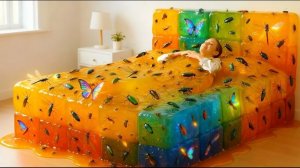 Какую кровать мечты вы бы хотели? ✨Невероятно приятный и необычный АСМР-эффект от ИИ