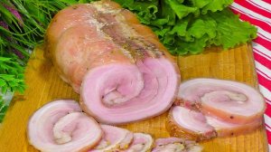Дешёвое МЯСО превращается в изысканное блюдо! Вместо КОЛБАСЫ готовлю рулет из свинины!
