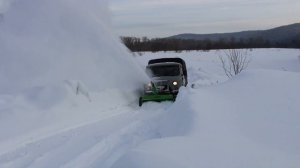 НАВЕСНОЙ СНЕГОУБОРЩИК XATOR ДЛЯ МИНИ ПОГРУЗЧИКА, МИНИТРАКТОРА, АВТОМОБИЛЯ С АВТОНОМНЫМ ДВС.