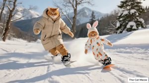 Котики - зимний отдых