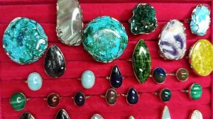 Каменная лавка ( кольца в мельхиоре и нейзильбере 1 часть)