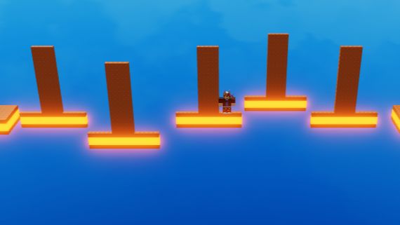 Играем в "невозможное обби" в ROBLOX