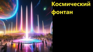 Космический фонтан