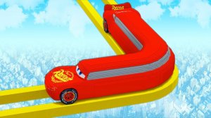 Машинки летают и прыгают! Развивающие мультики Машины помощники. Мультфильмы про машинки