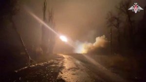 Боевая работа расчета ТОС-1А «Солнцепек» ГрВ «Центр»