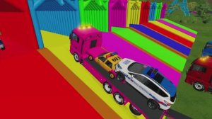 ДЕТСКИЕ МУЛЬТИКИ С ПОЛИЦЕЙСКИМИ МАШИНКАМИ. ЗАНИМАТЕЛЬНОЕ ДЛЯ ДЕТЕЙ. ЯРКИЕ МИГАЛКИ И СИРЕНЫ.