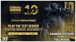 10 лет легендарному тактическому шутеру: Tom Clancy’s Rainbow Six: Siege