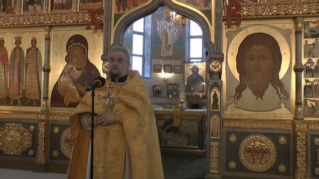 Иерей Андрей Дьяченко. Слово на Евангельское чтение притчи о неразумном богаче, 30 ноября 2025 г. смотреть онлайн