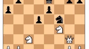 Одна из лучших партии молодого Александра Алехина с красивой жертвой пешек