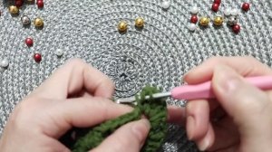 🌲Вязание елочки крючком — новогодний мастер‑класс вязания! 🎄✨