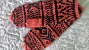 Мои варежки жаккардом
