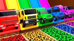 (Обучающее видео) Учите цвета с игрушками для детей