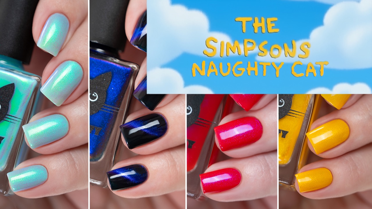 NAUGHTY CAT декабрь 2025 || коллекция лаков для ногтей по Симпсонам смотреть онлайн