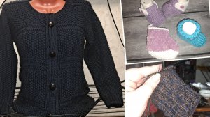 2 в 1. Что связала за неделю !? Пинетки-ботиночки😍 вспомнила любимые модели