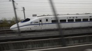 ВСМ Китая. Ч.3 - Сверхгород Нанкин-Шанхай из окна поезда G1 (2013)