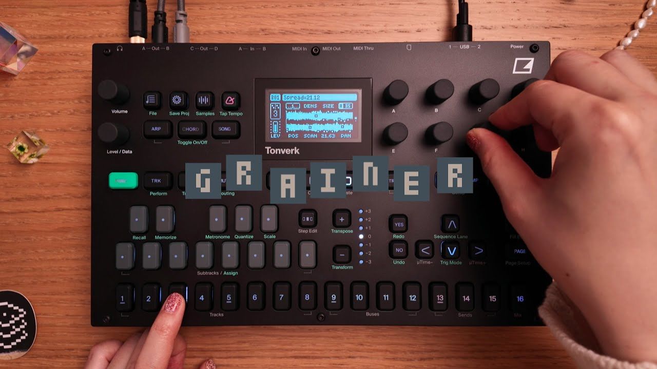 Elektron Tonverk OS v1.1.0: Explore New Granular Machine