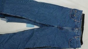 40534 Levi's джинсы мужские, 7пак, Levis denim trousers, секонд (extra) оптом