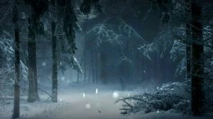 ЗИМНИЙ ЛЕС. ЗВУКИ ЛЕДЯНОЙ МЕТЕЛИ ДЛЯ СНА. МЕТЕЛЬ ДЛЯ СНА.