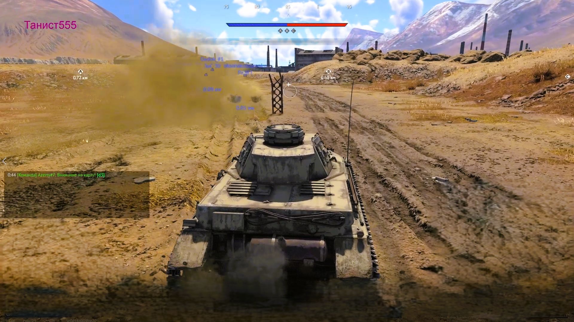 War Thunder.   Танкист555.   Аркадные бои.  Нарезка.