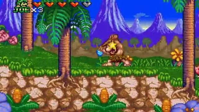 SNES - Joe & Mac 2 - Lost in the Tropics