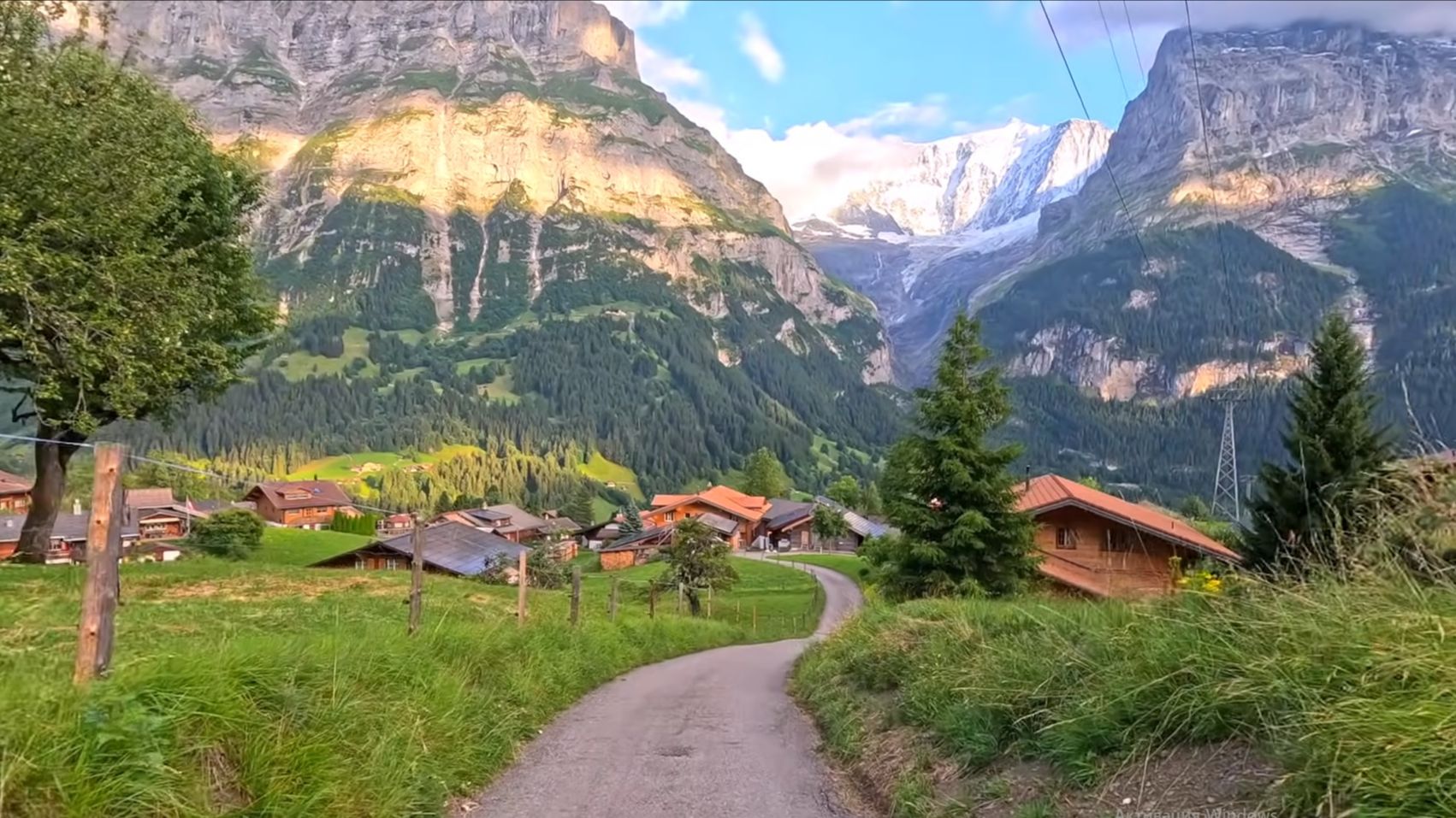 Швейцария 4K, скрытые швейцарские деревни на машине!