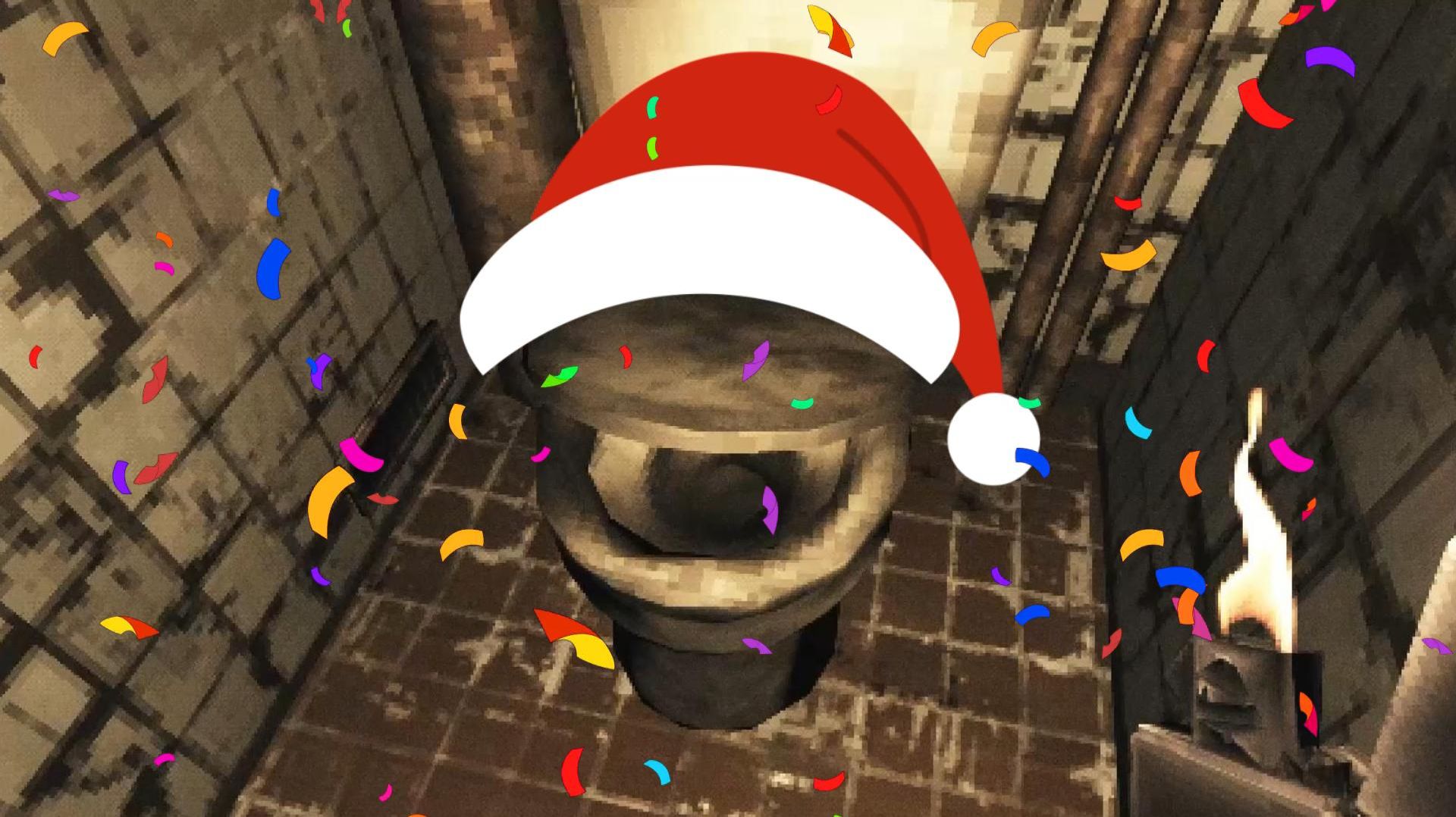 Инди-хоррор Toilet Rooms. Это как Бэкрумс, но только с сортирчиками:) С Новым годом!