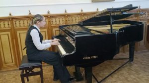 Егорова Мария 13 лет. 7 класс. П. Чайковский - Подснежник. Из цикла "Времена года"