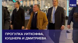 Прогулка Уиткоффа, Кушнера и Дмитриева