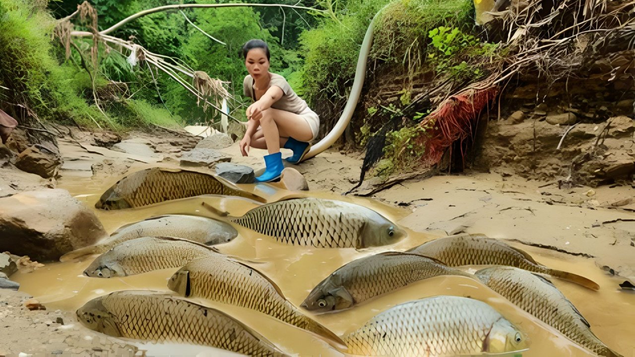Впечатляющие уловы от простых приспособлений. Ловлю рыбу и продаю. Жизнь во Вьетнаме
