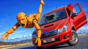 Отсутствие ремней безопасности и автокатастрофы #01😱|BeamNG.Drive|Бемиджи Драйв