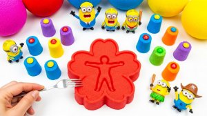 ЛЕПИМ ИЗ КИНЕТИЧЕСКОГО ПЕСКА С МИНЬЕНАМИ ВИДЕОЛЕПКА ВИДЕО МУЛЬТИКИ ДЛЯ ДЕТЕЙ КАНАЛ ИГРАЛКИ-ЗАЛИПАЛКИ