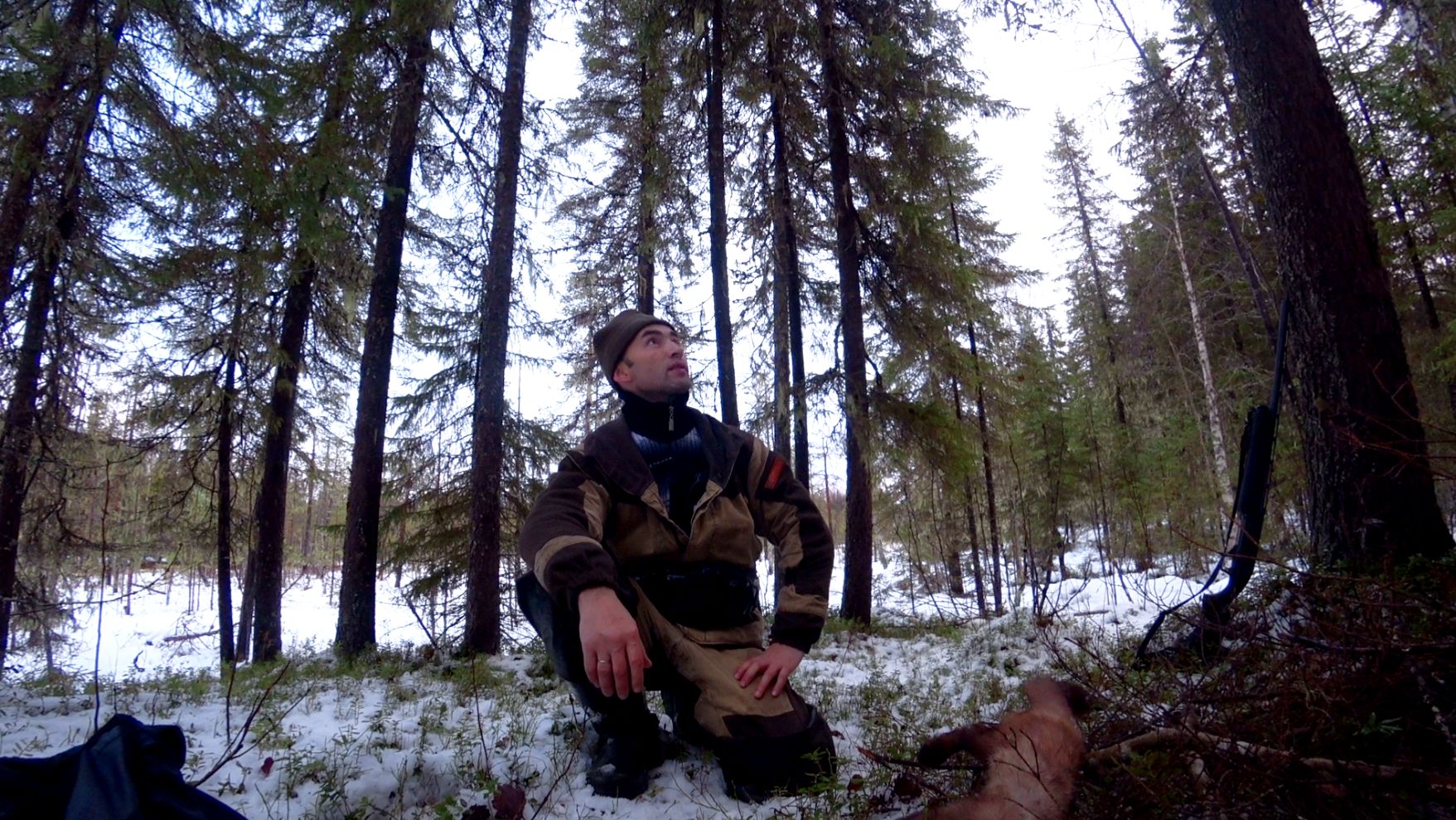 ПРОВЕРЯЮ КАПКАНЫ. ЕСТЬ РЕЗУЛЬТАТ. ЗИМА НЕ НАСТУПАЕТ смотреть онлайн