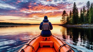 Залив Лехмалахти. Рыбалка на пакрафте Иволга М. Бешеный клев (Часть 1)