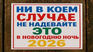 Что нельзя надевать в новогоднюю ночь 2026: один цвет по приметам лишает денег и ломает год Лошади