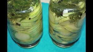Кабачки Маринованные на Зиму Очень Вкусные.