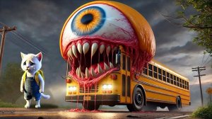 История о школьном автобусе - мутанте, оторый пытался проглотить котенка Кита